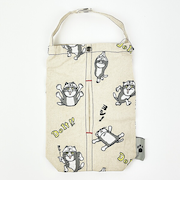 仕事猫 刺繍ティッシュケース ティッシュカバー インテリア