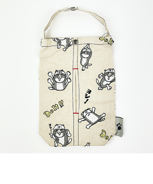 仕事猫 刺繍ティッシュケース ティッシュカバー インテリア