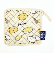 カピバラさん 刺繍鍋敷き＆鍋つかみ キッチン ランチ