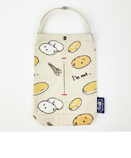 カピバラさん 刺繍ティッシュケース  ティッシュカバー インテリア