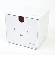 ミッフィー miffy スタッキングチェスト(ホワイト) フェイス柄 小物入れ ルーム用品