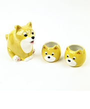 しばいぬ親子 ティーセット 食器