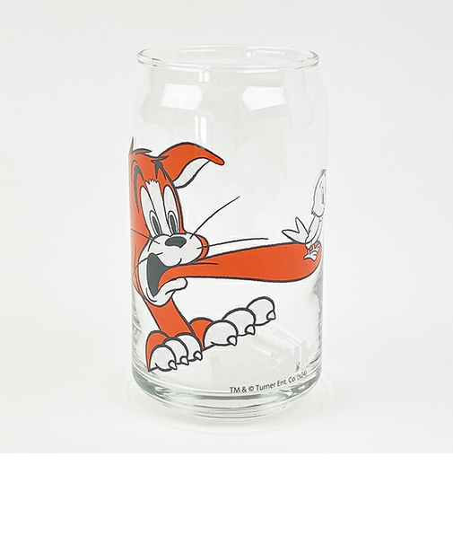 トムとジェリー トム レトロ缶型グラス コップ トムジェリ 日本製