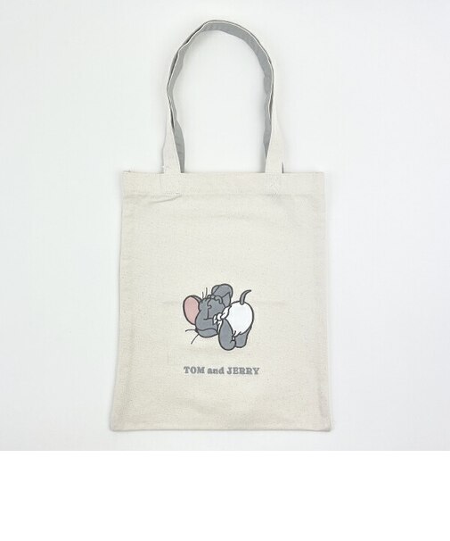 トムとジェリー タフィーおむつカラバリトートバッグ (グレー) トムジェリ