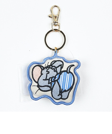 トムとジェリー タフィーおむつカラバリチャーム (ブルー) キーホルダー トムジェリ