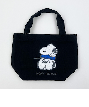 スヌーピー ミニトートバッグ (スヌーピー＆オラフ) ランチ SNOOPY