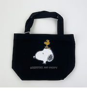 スヌーピー ミニトートバッグ (スヌーピー＆ウッドストック) ランチ SNOOPY