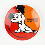 スヌーピー PEANUTS 75th 豆皿 (レッド) キッチン SNOOPY