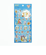 水森亜土 マスキングシール (ブルー) 文具