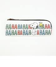 スヌーピー L型 ペンポーチ (ホワイト) 文具 SNOOPY