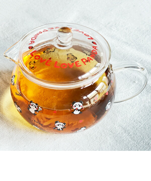 内藤ルネ 耐熱ポット パンダ ティーポット 食器