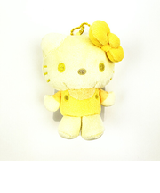 サンリオ ハローキティ カラバリマスコット イエロー 推しカラー ぬいぐるみ