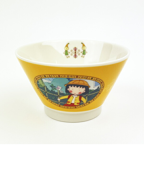 ちびまる子ちゃん 茶碗(イエロー) 食器 日本製