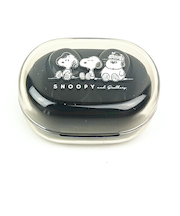 スヌーピー 完全ワイヤレスステレオイヤホン(ブラック) スマホ用品 SNOOPY