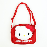 サンリオ ハローキティ キッズショルダー ショルダーバッグ ベビー レッド