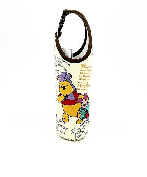 ディズニー くまのプーさん ペットボトルカバー600 カラフル 水筒カバー ランチ キッチン