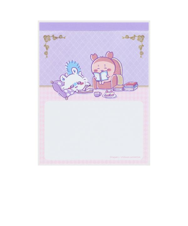 ちいかわ ティータイム(B) メッセージメモ 文具 日本製