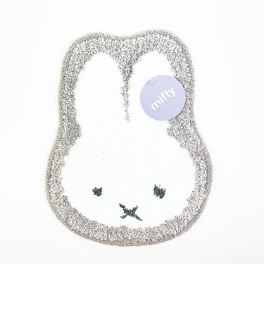 ミッフィー miffy フリーマット (グレー)