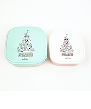 スヌーピー PEANUTS 75th シール容器2Pセット (グリーン) ランチ 日本製 SNOOPY