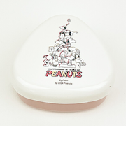 スヌーピー PEANUTS 75th おにぎりケース (ピンク) ランチ 日本製 SNOOPY