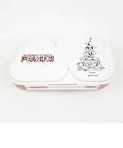スヌーピー PEANUTS 75th おにぎりランチケース (ピンク) 日本製 SNOOPY