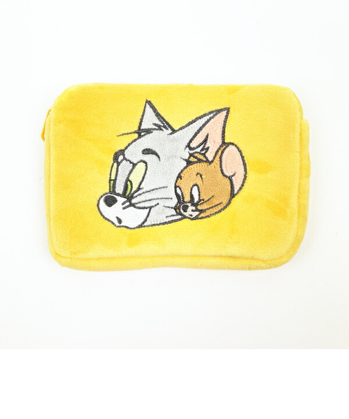 トムとジェリー ミニティッシュポーチ (イエロー)