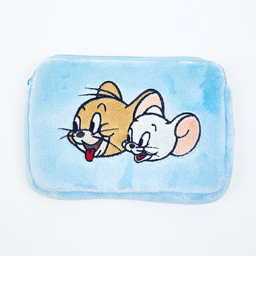 トムとジェリー ミニティッシュポーチ (ブルー)
