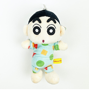 クレヨンしんちゃん しんのすけパジャマ ぬいぐるみリールキーカバー