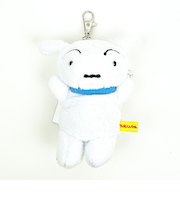 クレヨンしんちゃん シロ ぬいぐるみリールキーカバー