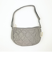 スヌーピー キルティング ショルダーバッグ グレー SNOOPY