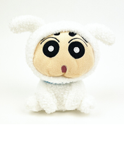 クレヨンしんちゃん シロしんちゃん おすわりマスコット ぬいぐるみ