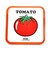 内藤ルネ TOMATO コースター キッチン 日本製
