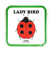 内藤ルネ LADYBIRD コースター キッチン 日本製