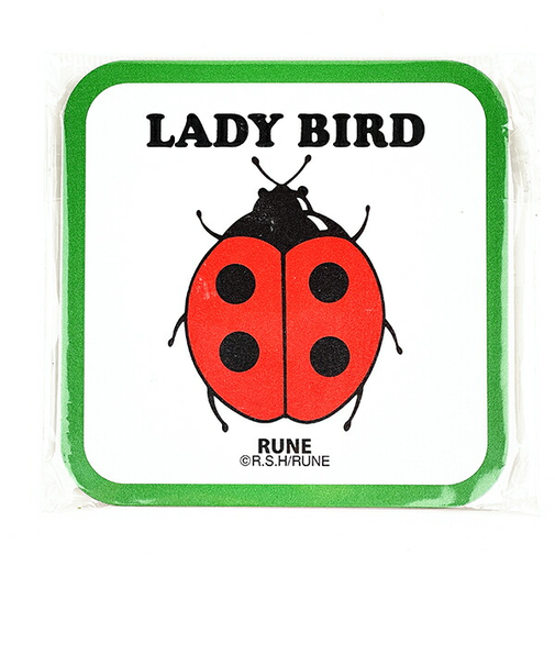 内藤ルネ LADYBIRD コースター キッチン 日本製