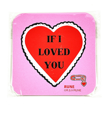 内藤ルネ LOVED コースター キッチン 日本製