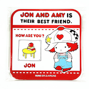 内藤ルネ JON コースター キッチン 日本製