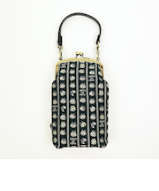 11ぴきのねこ ジャガードメガネケース(かお) グリーン