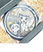 内藤ルネ チタン製ミニチュアマンホール(オレンジ) 日本製