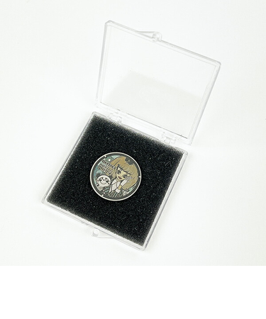 内藤ルネ チタン製マンホールメダル（みどり） 日本製