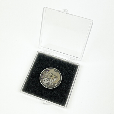 内藤ルネ チタン製マンホールメダル（ピンク） 日本製