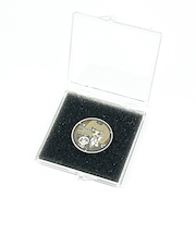 内藤ルネ チタン製マンホールメダル(ブラウン) 日本製