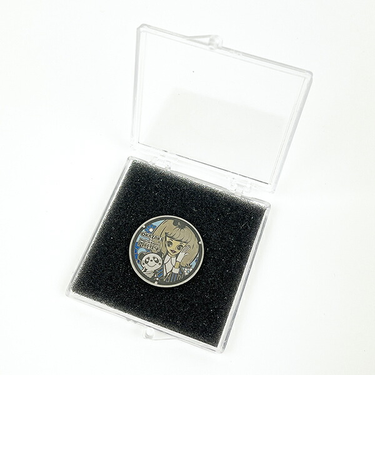 内藤ルネ チタン製マンホールメダル（あお） 日本製