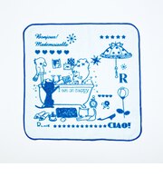 内藤ルネ I am so happy ハンドタオル 日本製 Rune