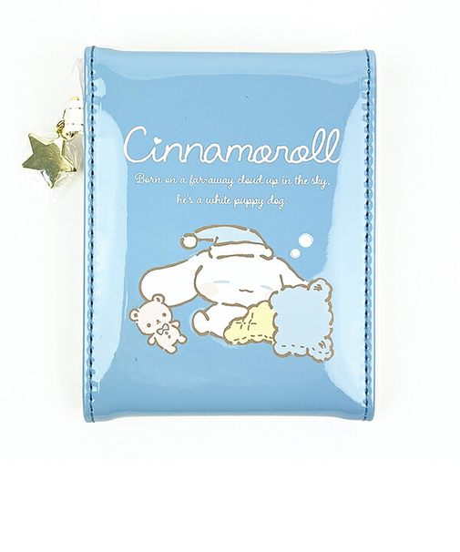 サンリオ シナモロール 折りたたみミラー のんびりナチュラルシリーズ シナモン Sanrio