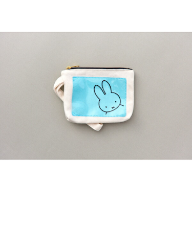 ミッフィー miffy P-BAG ポーチ(ブルー)