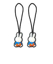 ミッフィー miffy ジッパータブ (ブルー) チャーム