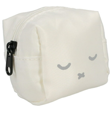 ミッフィー miffy おやすみ キューブポーチ(ホワイト)