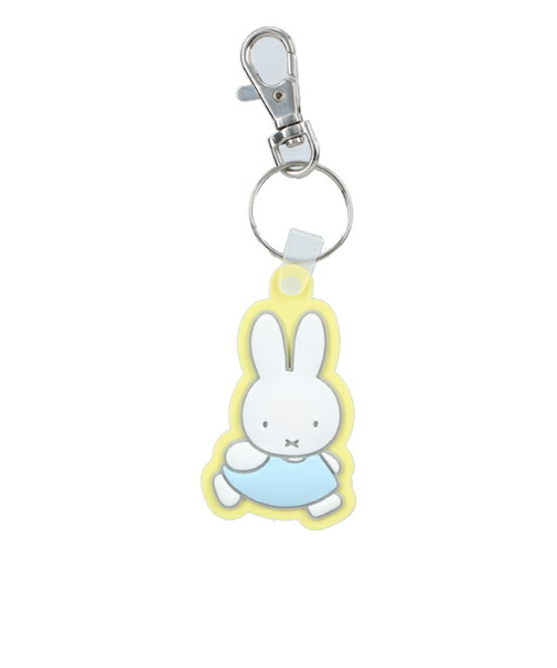 ミッフィー miffy ラバーキーホルダーVol.2(イエロー)