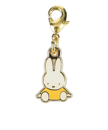 ミッフィー miffy すわり ダイキャストチャーム(イエロー)