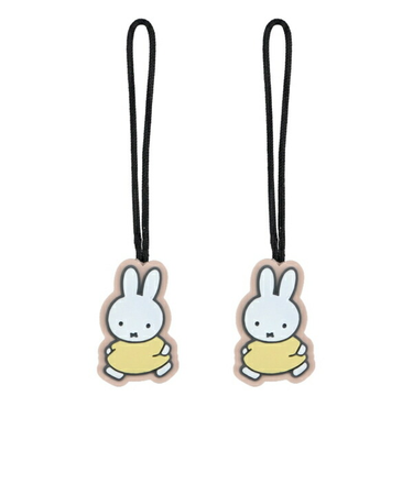 ミッフィー miffy あるき ジッパータブ チャーム